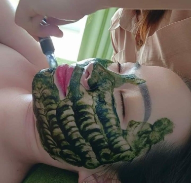 Thải chì + cấy tảo 